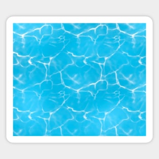 Cool Blue Pool Sticker